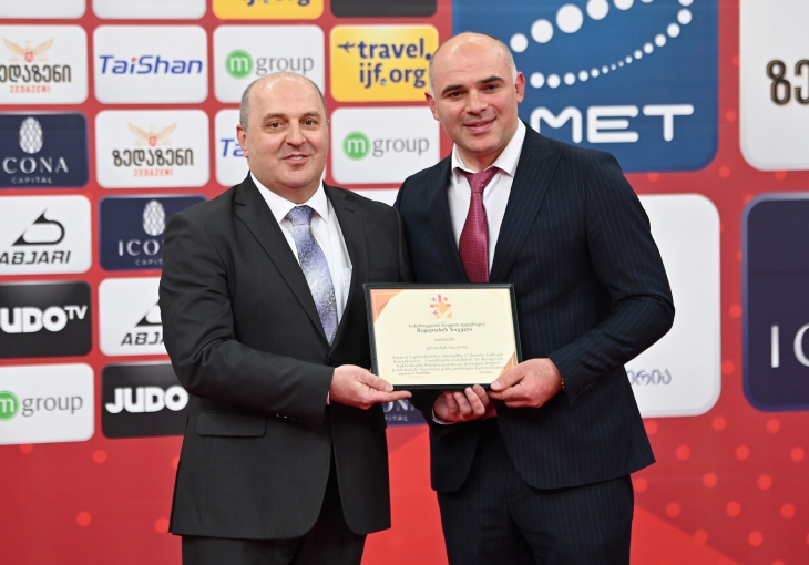 ვლადიმერ ნუცუბიძეს სპორტის რაინდის წოდება მიენიჭა